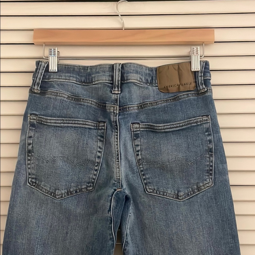 American Eagle Light Blue Airflex Jeans